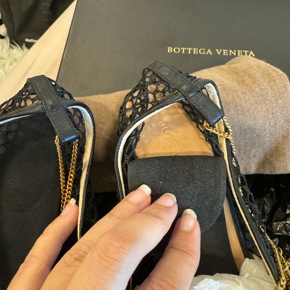 Bottega Veneta Fishnet Heels - Picture 5 of 7